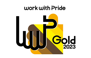 Awarded “Gold & Rainbow” at “PRIDE Index 2023,” which evaluates LGBT-related initiatives